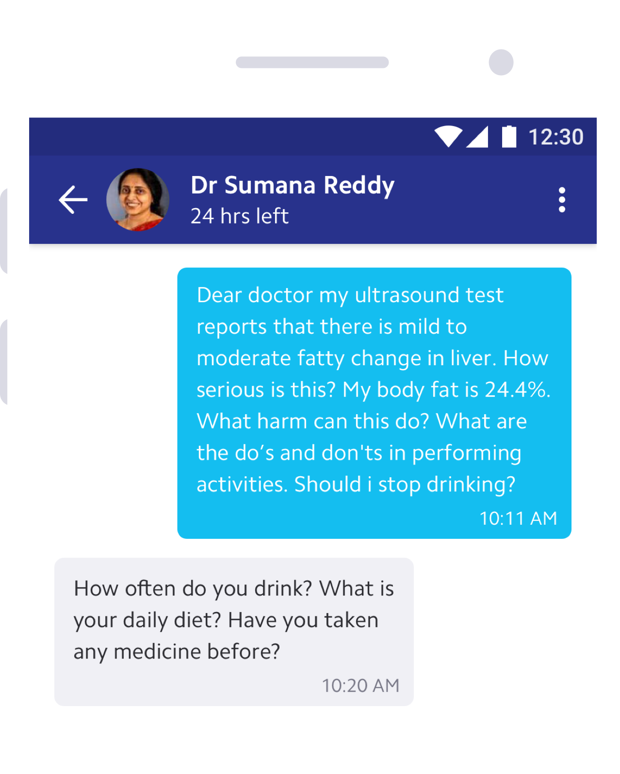 Chat with a doctor