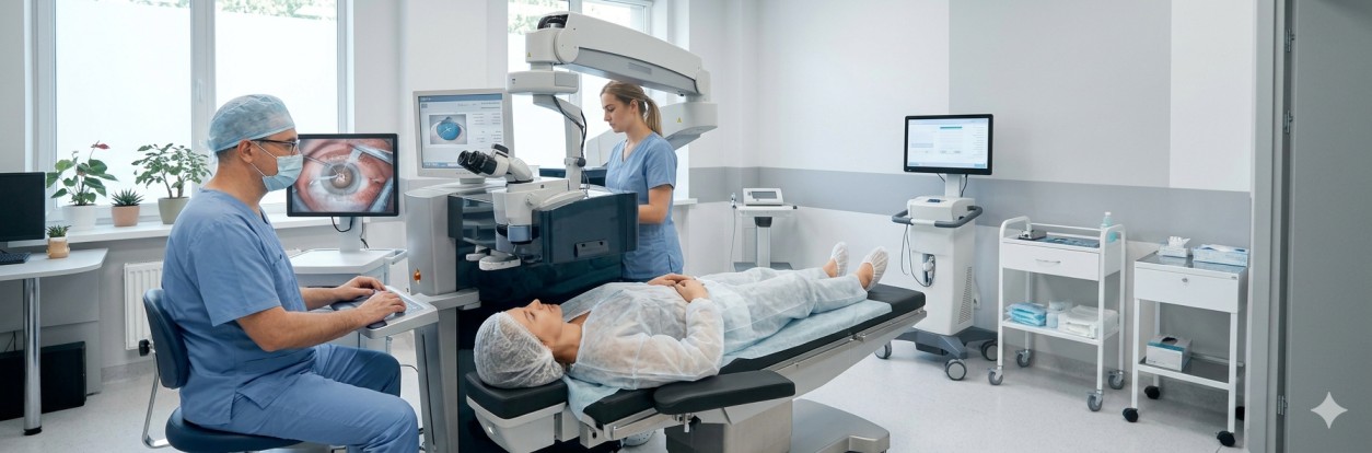 LASIK Eye Surgery illustration