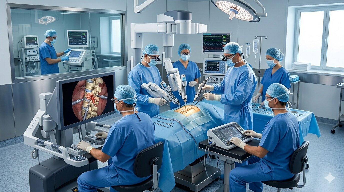 Spine Surgery illustration